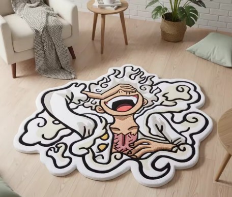 One Piece Luffy Gear 5 Rug