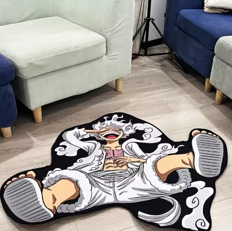 One Piece Luffy Silhouette Rug
